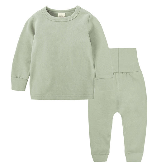 Children's Pajamas In Thickened Autumn Clothes And Trousers