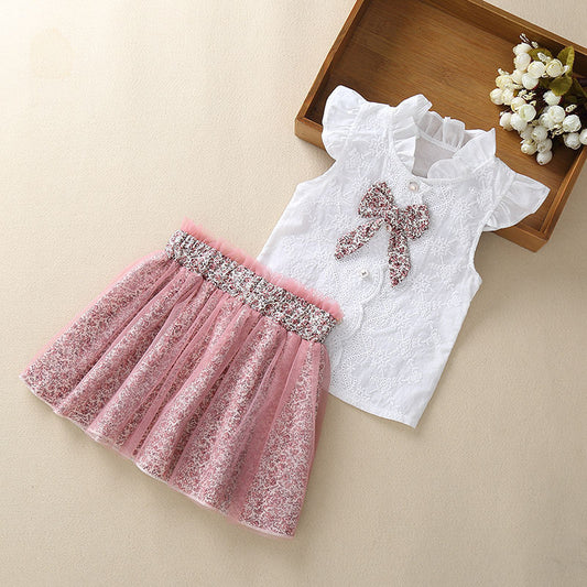 Girls' Skirts For Small And Medium-Sized Children