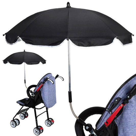 360 Degrees Pram Umbrellas Cart Accessories Adjustable Stroller Umbrella - Almoni Express