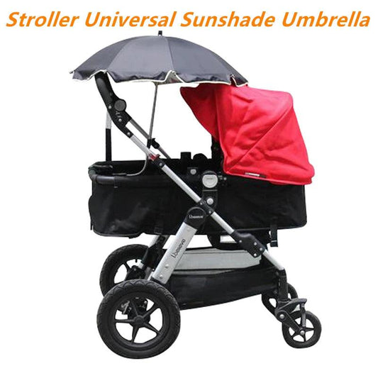 360 Degrees Pram Umbrellas Cart Accessories Adjustable Stroller Umbrella - Almoni Express