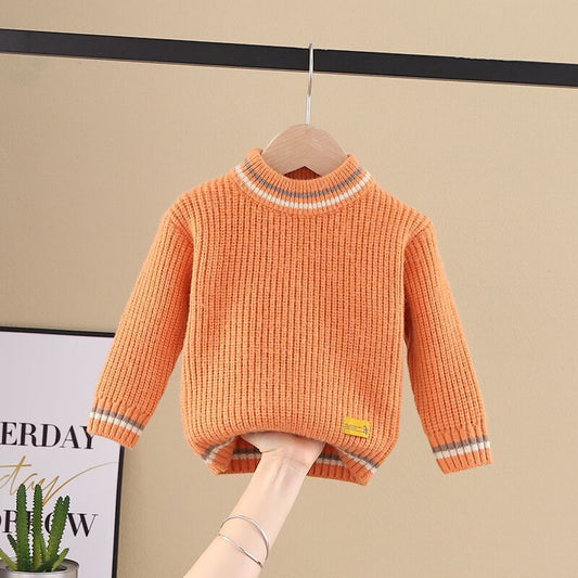 Children's Sweater Round Neck Pullover
