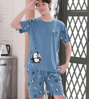 Anime printed pajamas - Almoni Express