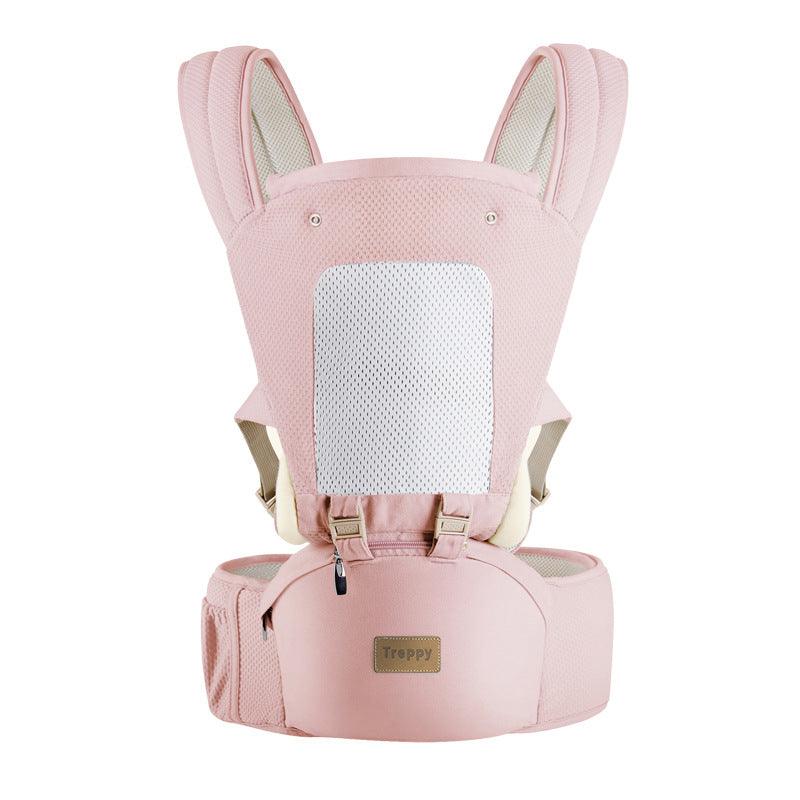 Baby Breathable And Cool Lumbar Stool Carrier Front Hugging Multifunctional - Almoni Express