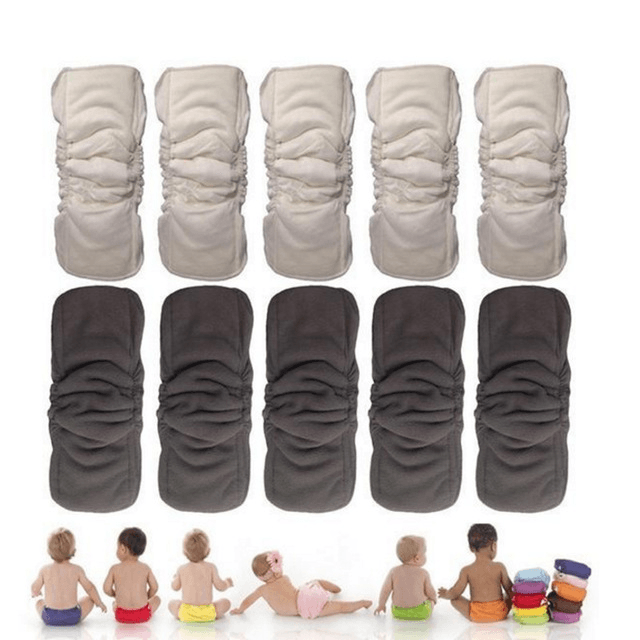 Baby five-layer bamboo cotton drawstring diapers - Almoni Express