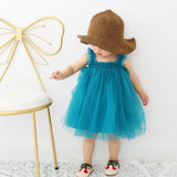 Baby Net Gauze Skirt With Wooden Ears, Princess Dress, Tutu Skirt - Almoni Express