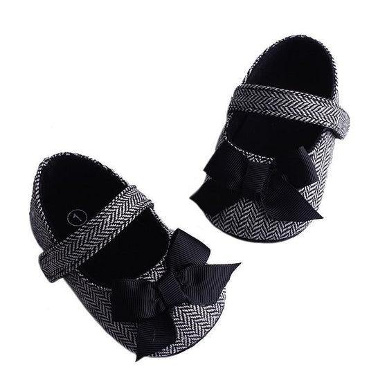 Baby Toddler Shoes Herringbone Non-slip Retro Baby Toddler Shoes - Almoni Express