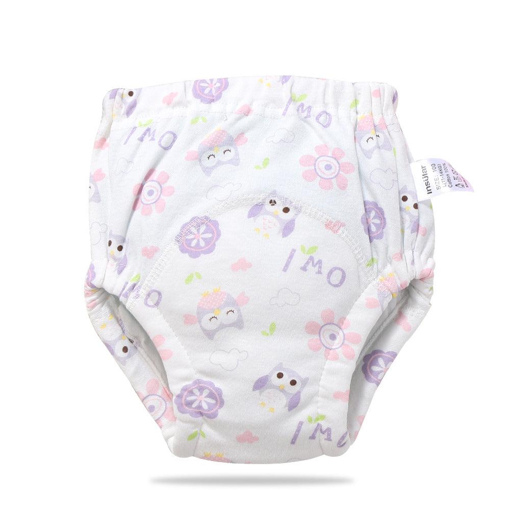 Baby training learning pants baby gauze diaper pants - Almoni Express