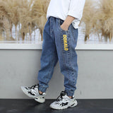 Boys' Jeans Spring And Autumn Models New Spring - Almoni Express