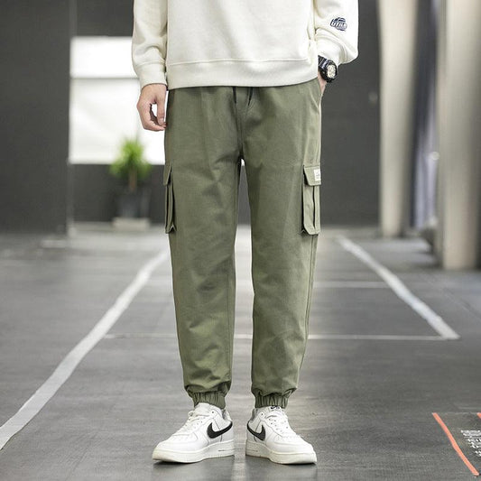 Cargo Pants Men Streetwear Joggers Casual Sweatpants Techwear Army Trousers - AL MONI EXPRESS