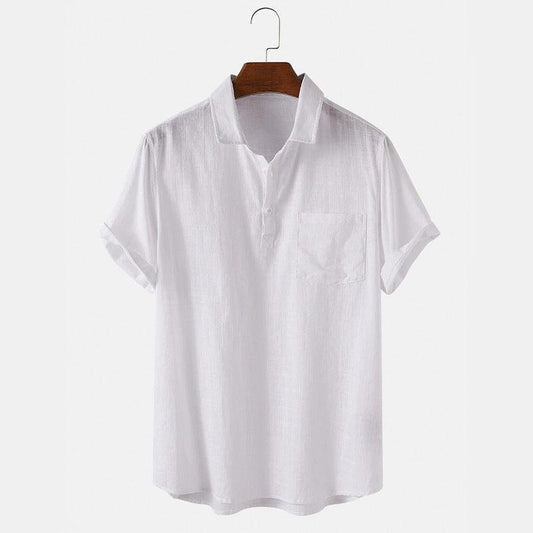 Collar Stylish Hawaiian Button Men Shirts Blouse Printed - AL MONI EXPRESS