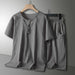 Cotton Linen Gray Suit