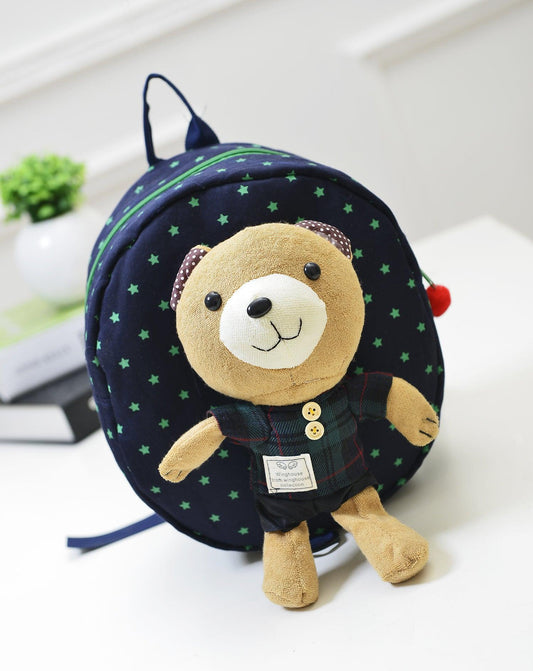 Cute Baby Backpack Anti-lost Bear Cartoon - Almoni Express