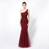 Dress Female Fairy Fantasy Ladies Party Party Party Evening Dress Sexy Long Section Was Thin Toast Bride - Almoni Express