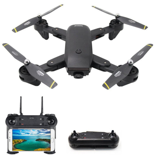 Drone Folding Dual Camera Aircraft DM107S Optical Flow Positioning 4K HD Aerial Photography Drone - Almoni Express