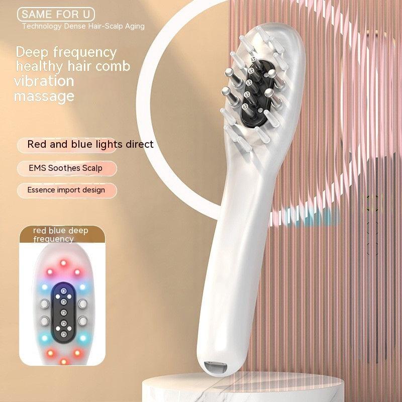 Electric Red Light Hair Comb Scalp Care Massager - Almoni Express