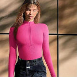 Fashion Long Sleeve Jumpsuit Seamless Slimming Shapewear For Women Romper - AL MONI EXPRESS