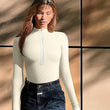 Fashion Long Sleeve Jumpsuit Seamless Slimming Shapewear For Women Romper - AL MONI EXPRESS