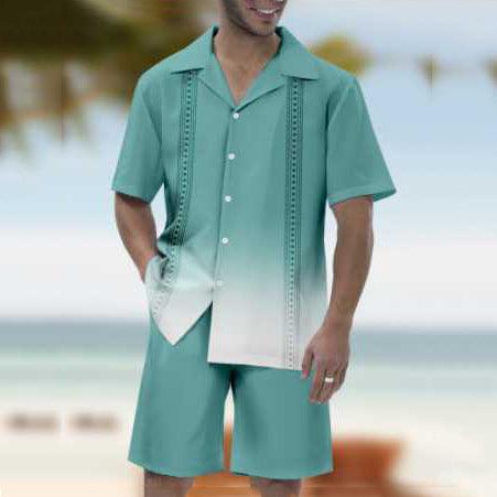 Fashion Printed Shirt 3D Men's Suit - AL MONI EXPRESS