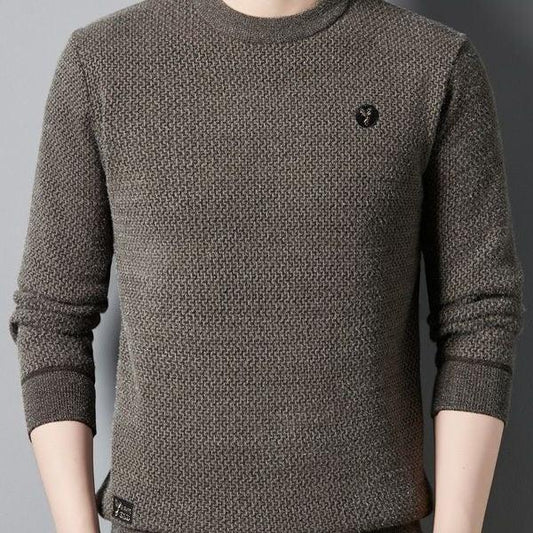 Ferret Velvet Sweater Fur Men's Thickened - Almoni Express