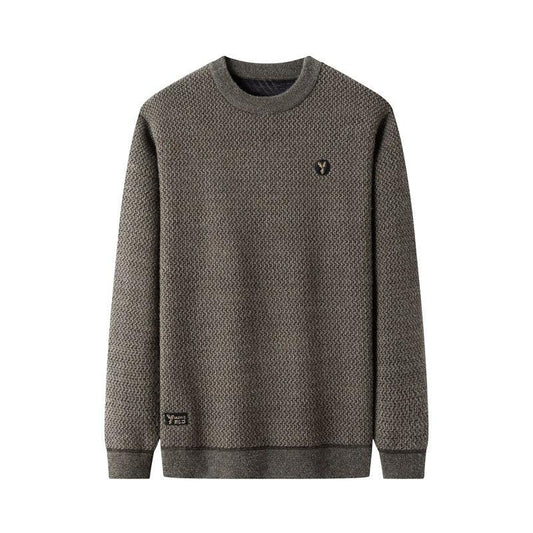 Ferret Velvet Sweater Fur Men's Thickened - Almoni Express