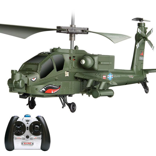 Fighter anti-fall remote control helicopter drone Apache aircraft toy - Almoni Express