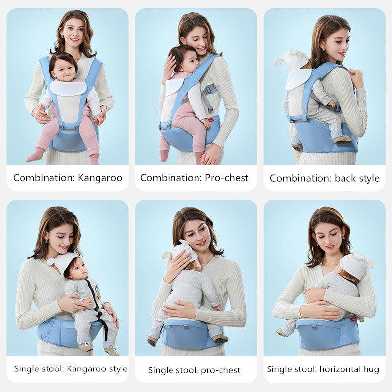 Four Seasons Breathable Baby Sling Sling Baby Waist Stool - Almoni Express