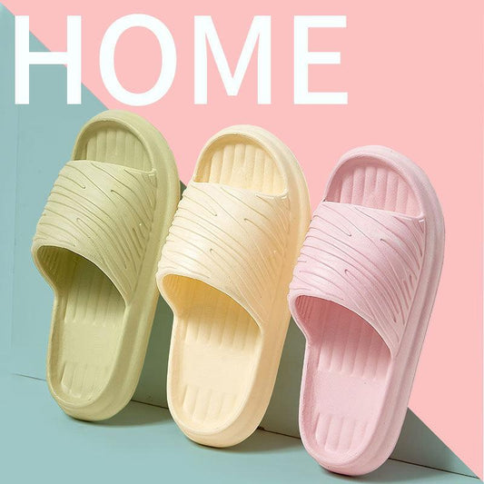 Home Slippers Household Indoor Thick Bottom Soft Bottom Bathroom Shoes - AL MONI EXPRESS