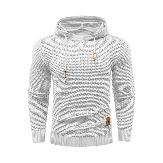 Hot Selling New Style 3D Pattern Outdoor Sports Men Solid Color Casual Hoodies - AL MONI EXPRESS