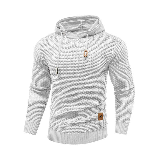 Hot Selling New Style 3D Pattern Outdoor Sports Men Solid Color Casual Hoodies - AL MONI EXPRESS