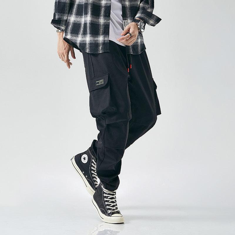 Japanese Trendy Brand Men's Casual Pants Multi-pocket - AL MONI EXPRESS
