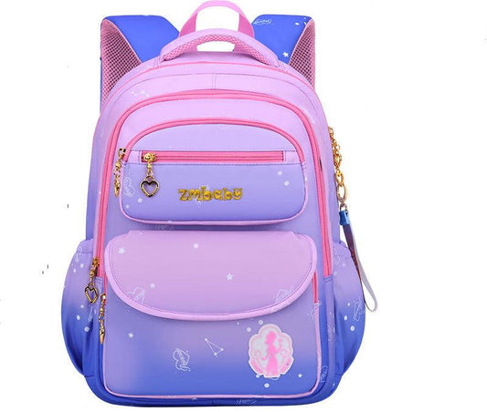 Kamida Primary School Schoolbag Female Sweet And Cute Gradient Backpack 1-3-6 Grade Large Capacity - Almoni Express