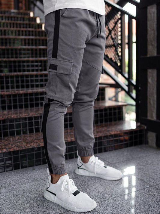 Leather Bound Casual Pants For Men - AL MONI EXPRESS