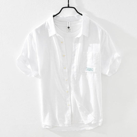 Men's Casual Cotton And Linen Shirts - AL MONI EXPRESS