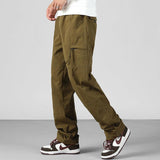 Men's Fashion Casual Multi-pocket Quick-drying Workwear Pants - Almoni Express