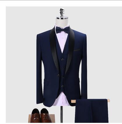 Mens Suits 3Pcs Formal Casual Slim High Quality Stylish Sets - AL MONI EXPRESS