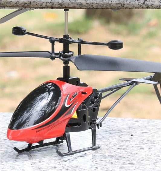 Mini Remote Control Airplane Helicopter Fall Resistant Electric Drone - Almoni Express