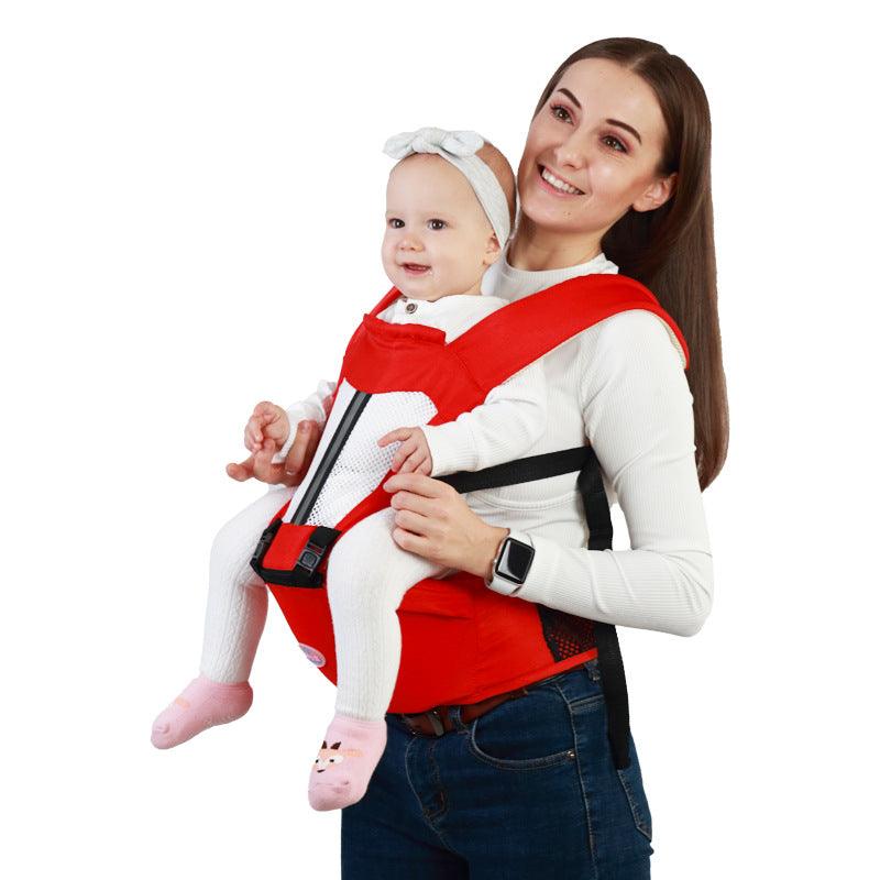 Multifunctional Breathable Double Shoulders Front Hold Baby Carrier - Almoni Express