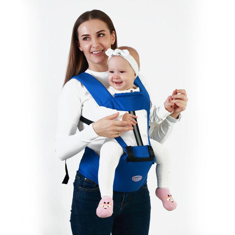 Multifunctional Breathable Double Shoulders Front Hold Baby Carrier - Almoni Express