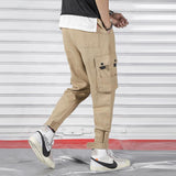 Nine-point Pants Men's Trendy Brand Multi-pocket Overalls - AL MONI EXPRESS