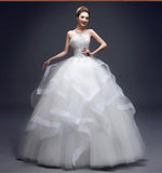 One-shoulder Wedding Dresses Are Neatly Slim - Almoni Express