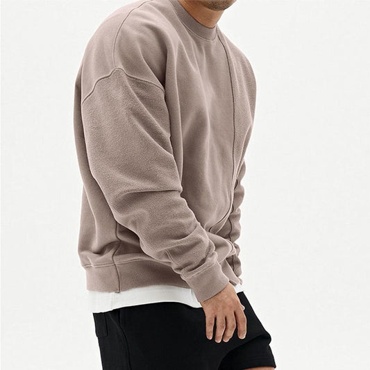 Pullover Round Neck Sweater Loose Men Clothes - AL MONI EXPRESS