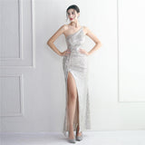 Sequin Glamour Queen Dinner Fishtail Skirt - Almoni Express