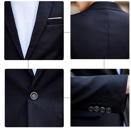 Suit 3-piece Suit Men Get Married In Business - AL MONI EXPRESS