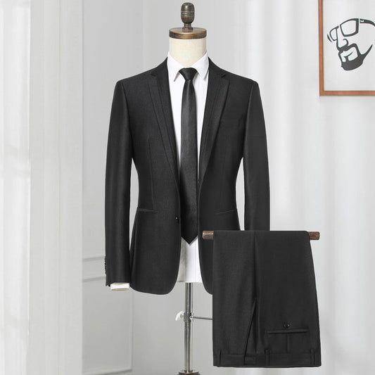 Suit Suit Male Korean Style Slim Suit Suit - AL MONI EXPRESS