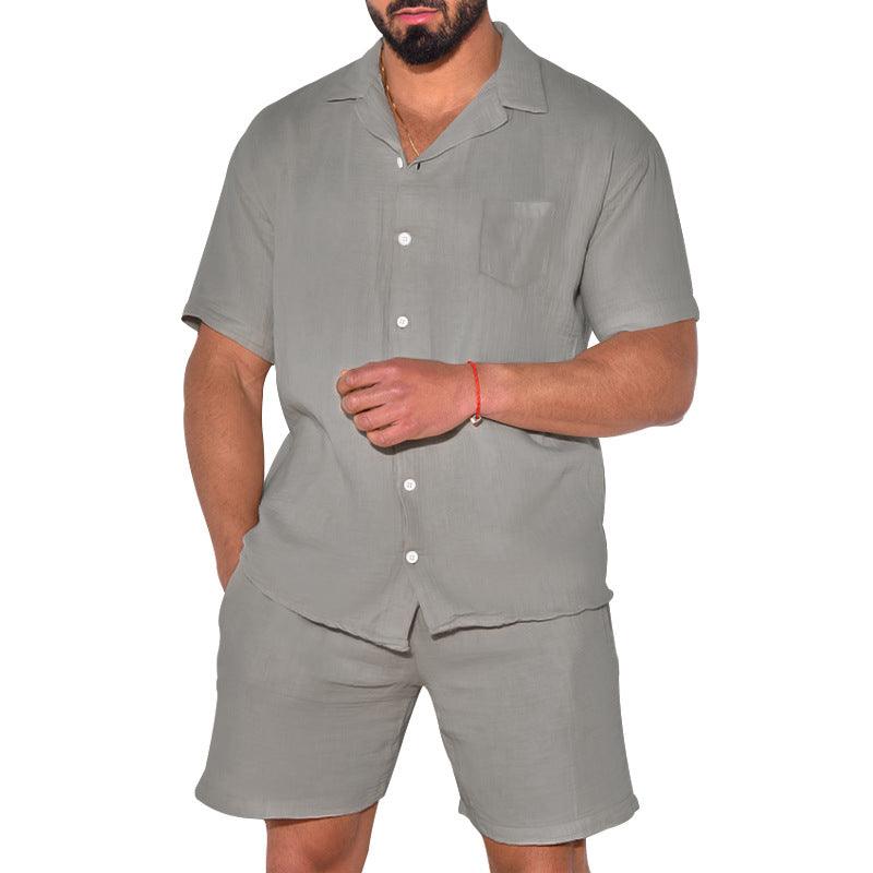 Summer Sports Short Sleeve Suit Loose - AL MONI EXPRESS