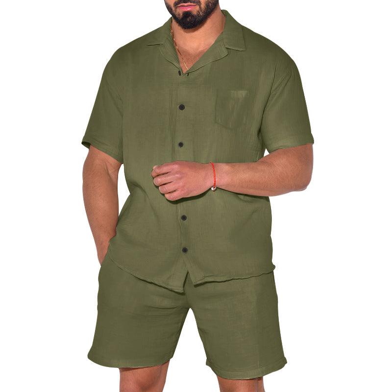 Summer Sports Short Sleeve Suit Loose - AL MONI EXPRESS