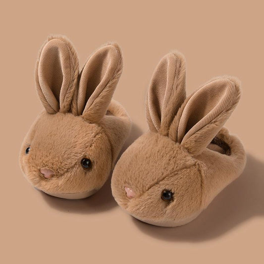 Super Soft Rabbit Cotton Slippers For Boys And Girls - Almoni Express