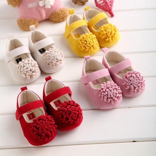 Toddler Shoes Female Baby Shoes Soft Sole Princess Series Step Shoes Baby Shoes - Almoni Express
