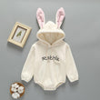 Winter Newborn Clothes Thickened Hooded Jumpsuit - Almoni Express